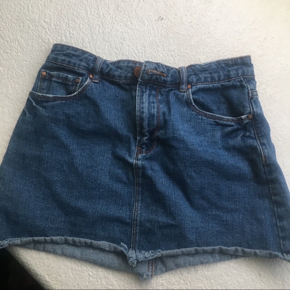 MINI DENIM SKIRT